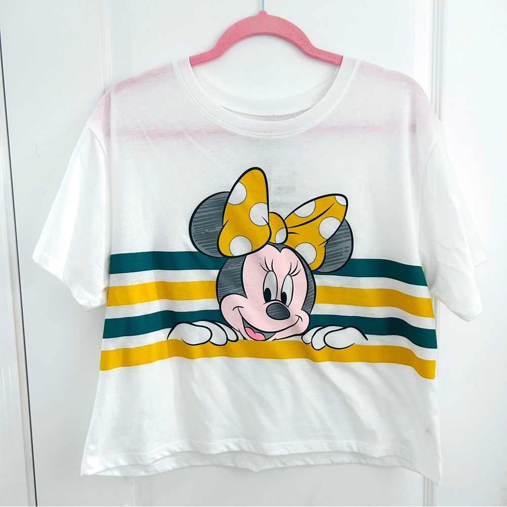 Disney Minnie Mouse Juniors Crop Top XL